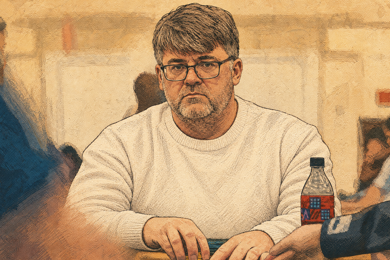 Staying the One Person at the Table Who Isn't Reacting